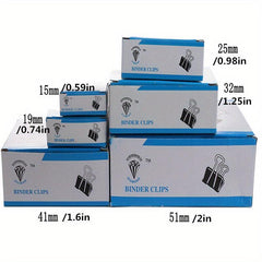 Long Tail Clip 19mm Boxed 1 Box 12 Pack Metal