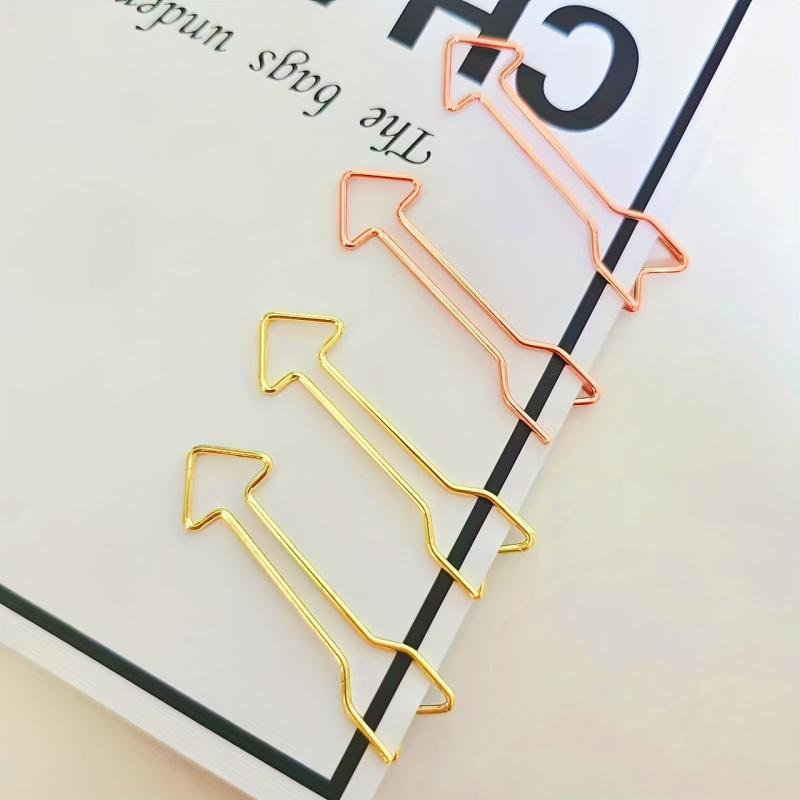 Arrow Shape Paper Clips Funny Paperclips Planner Clips for Office Supplies