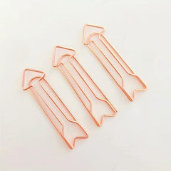 Arrow Shape Paper Clips Funny Paperclips Planner Clips for Office Supplies