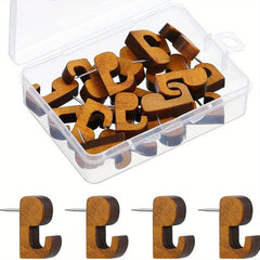 20pcs Decorative Push Pin Hooks for Home Office School & Photo Wall Decor