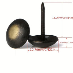 20pcs Antique Iron Door Nail Decorative Tack Stud Pushpin Furniture Cat's Eye