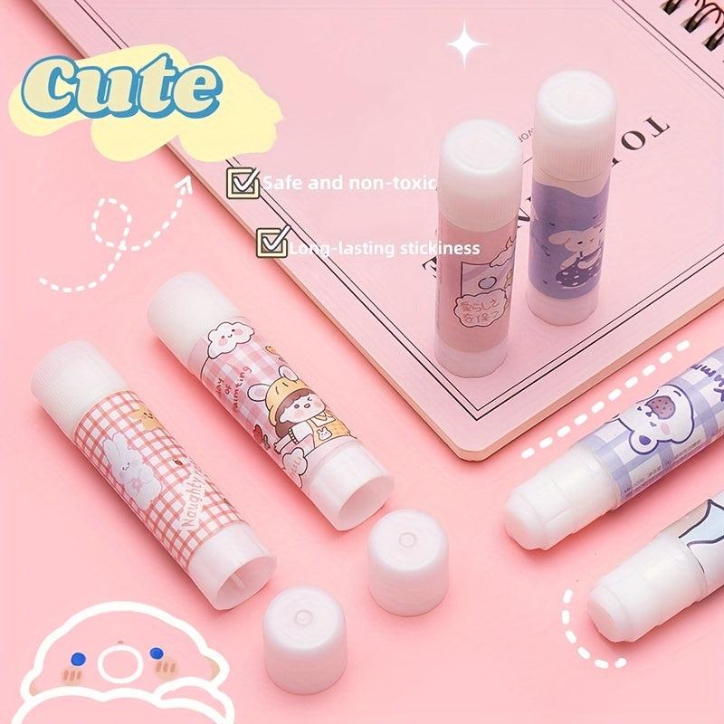 Cartoon Glue Stick Office Supplies Student Stationery DIY
