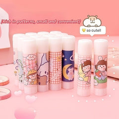 Cartoon Glue Stick Office Supplies Student Stationery DIY