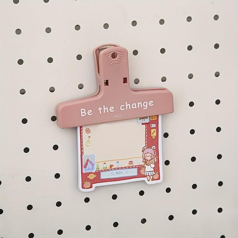 Colorful Magnetic Suction Series Clip Office File Bill Diary Clip