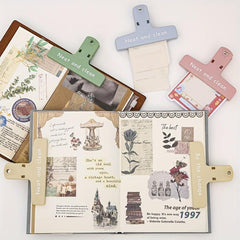 Colorful Magnetic Suction Series Clip Office File Bill Diary Clip