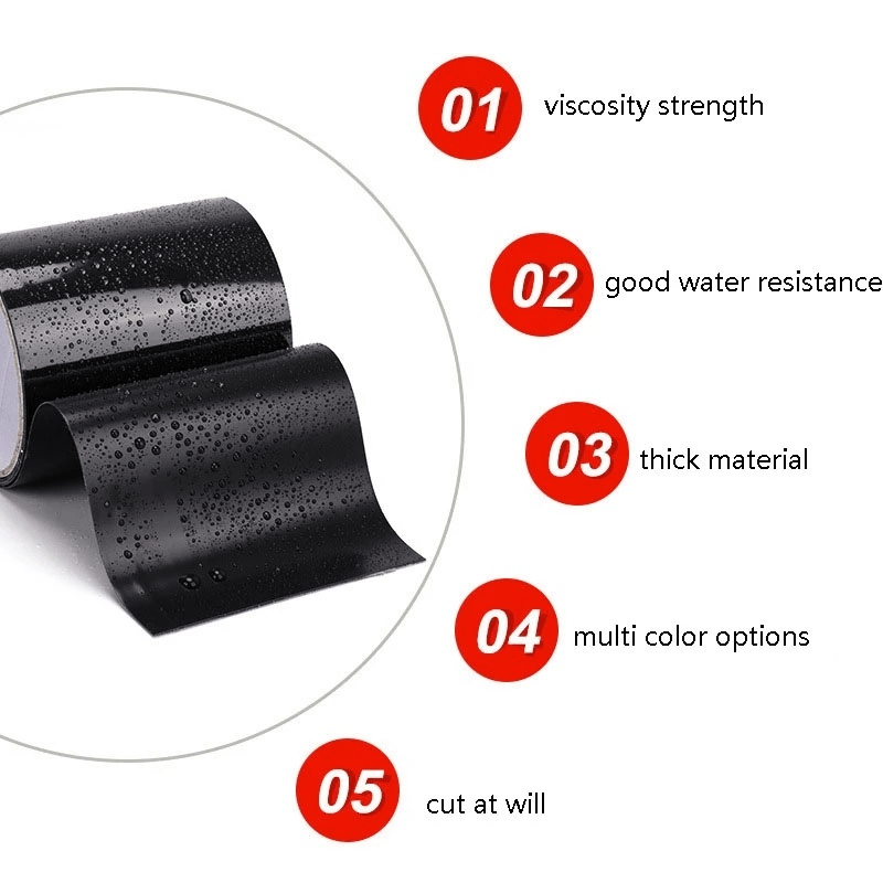 Waterproof Repair Tape Strong Fiber Adhesive Duct Tape