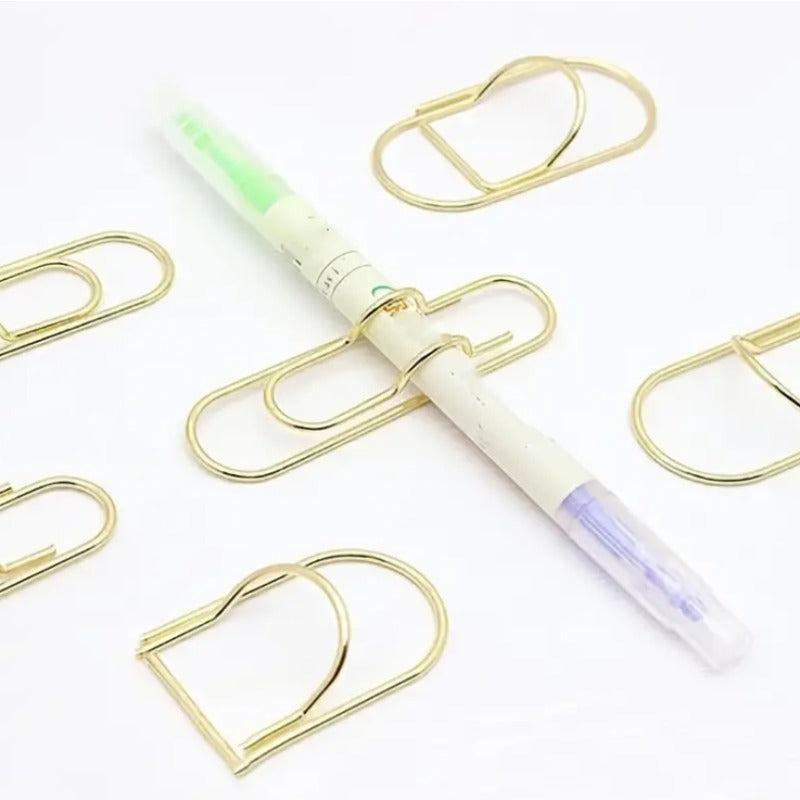 Metal Pen Clip Notebook Accessory Convenient Carry Pencil Holder