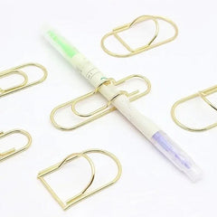 Metal Pen Clip Notebook Accessory Convenient Carry Pencil Holder