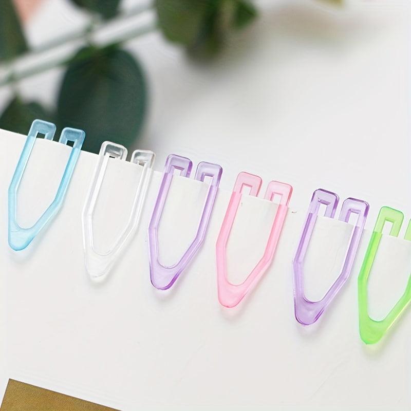 50pcs 38mm Large Arrow Paper Clips for File Sorting & Bookmarking