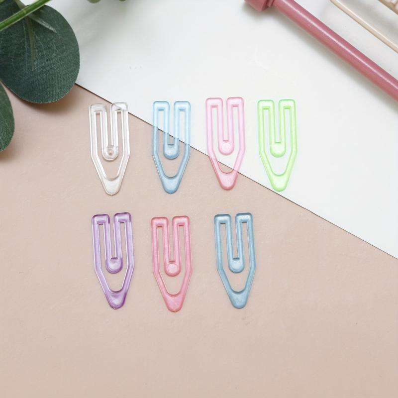 50pcs 38mm Large Arrow Paper Clips for File Sorting & Bookmarking
