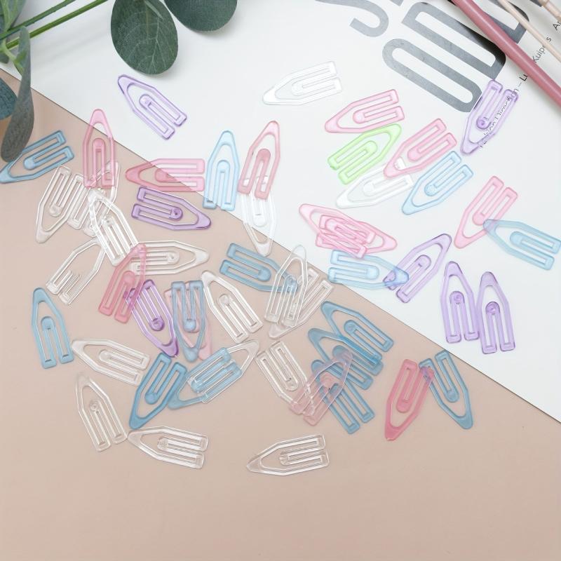 50pcs 38mm Large Arrow Paper Clips for File Sorting & Bookmarking