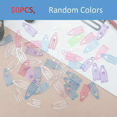 50pcs 38mm Large Arrow Paper Clips for File Sorting & Bookmarking
