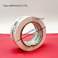 1pc 4 Wide 90m Length Large Roll Tape Cake Milk Dessert Printed Sealing Box Tape