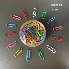 Box Paper Clip Macaron Paper Clip Data Classification For Learning