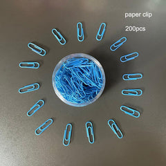 Box Paper Clip Macaron Paper Clip Data Classification For Learning