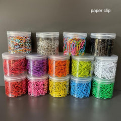Box Paper Clip Macaron Paper Clip Data Classification For Learning