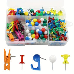 200pc Nail Set Decoration Hook Thumbtack Round Ball I nail