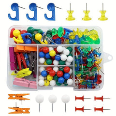 200pc Nail Set Decoration Hook Thumbtack Round Ball I nail