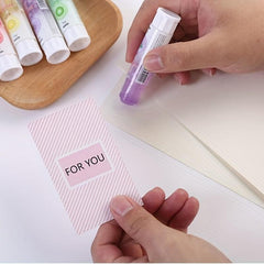 4pcs Fruit Fragrance Student Solid Glue Stick