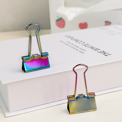 Colorful Long Tail Clip Office Supplies Binding Clip