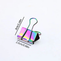 Colorful Long Tail Clip Office Supplies Binding Clip