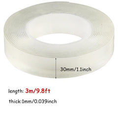 Widened Heavy Duty Double Sided Tape for Detachable and Traceless Installation