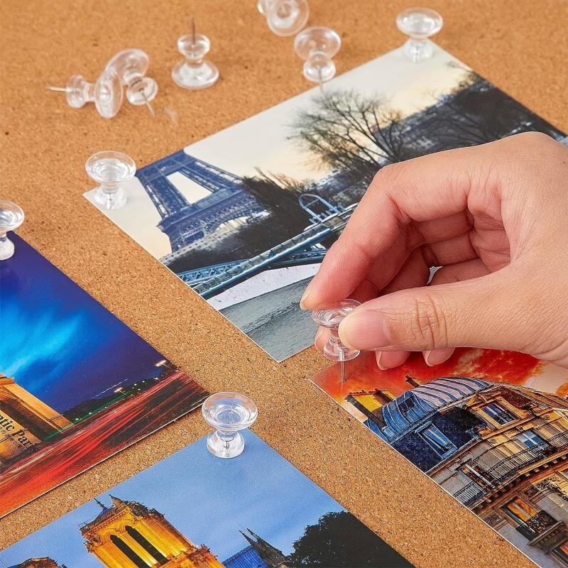 200pcs Giant Push Pins Big Thumb Tacks Large Tacks Jumbo Pins