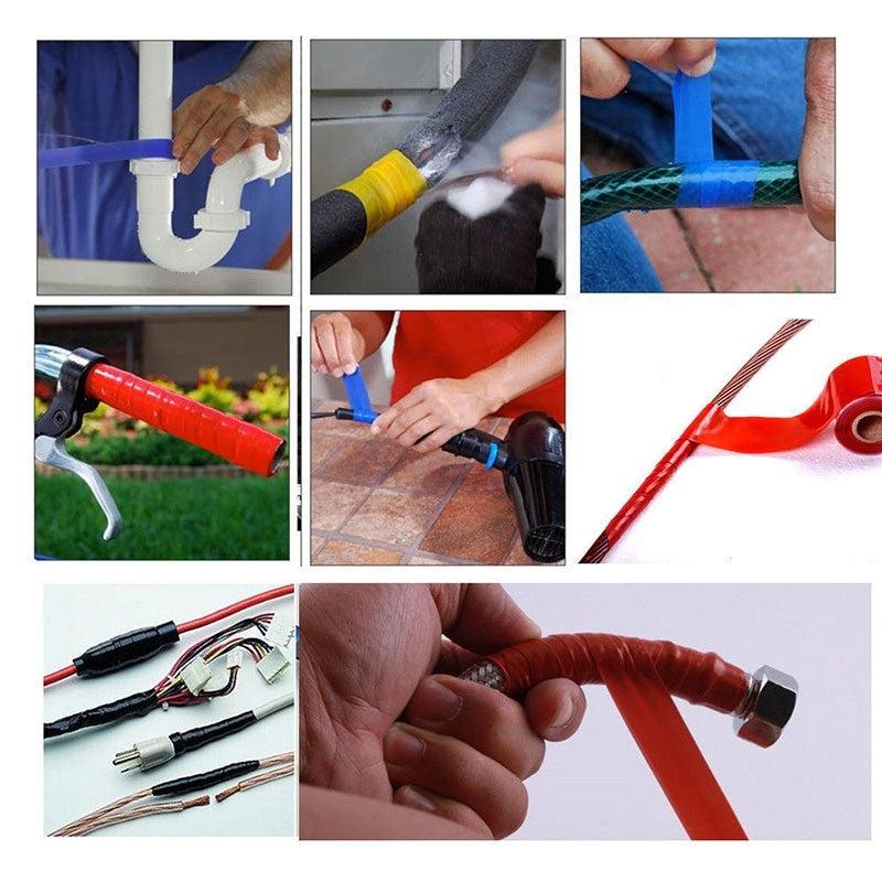 Waterproof Silicone Repair Tape With Strong Self Bonding