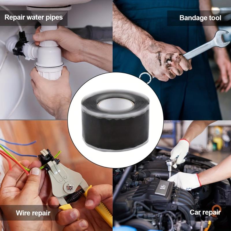 Waterproof Silicone Repair Tape With Strong Self Bonding