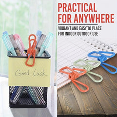 15pcs Clothespin Small Clip Stationery Clip Photo Clip Paper Clip Binder