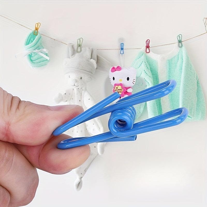 15pcs Clothespin Small Clip Stationery Clip Photo Clip Paper Clip Binder