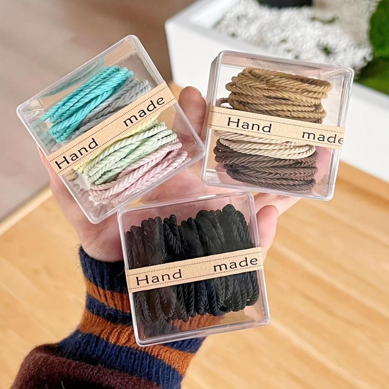 50pcs Rubber Band for Girls Hair, High Elasticity Headband, Daily Wear