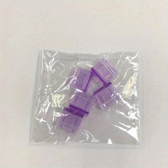 5pcs Colorful Transparent Paperclips for Office & School