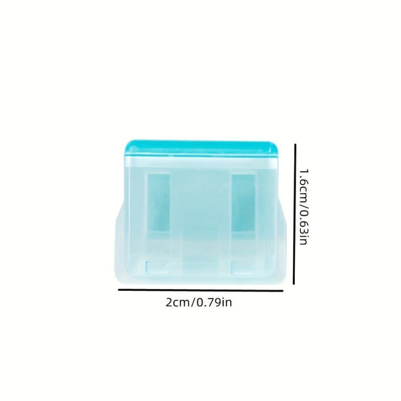 5pcs Colorful Transparent Paperclips for Office & School