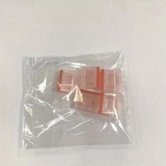 5pcs Colorful Transparent Paperclips for Office & School
