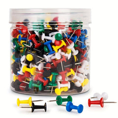 400pcs Push Pins Thumb Tacks for Bulletin Board Cork Wall Hangings
