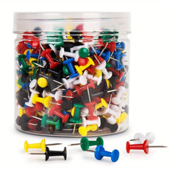 400pcs Push Pins Thumb Tacks for Bulletin Board Cork Wall Hangings