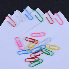 70 Colored 28mm Pins Bookmarks and Paper Clips for Binders