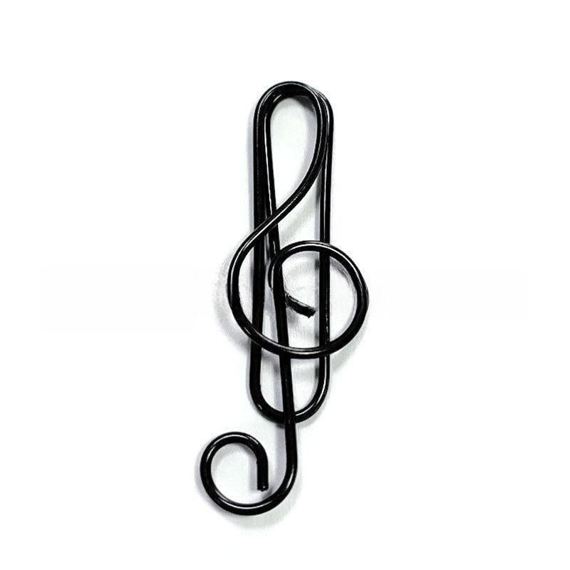 15pcs Musical Character Paper Clips for School & Office Supplies