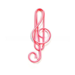 15pcs Musical Character Paper Clips for School & Office Supplies