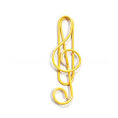 15pcs Musical Character Paper Clips for School & Office Supplies