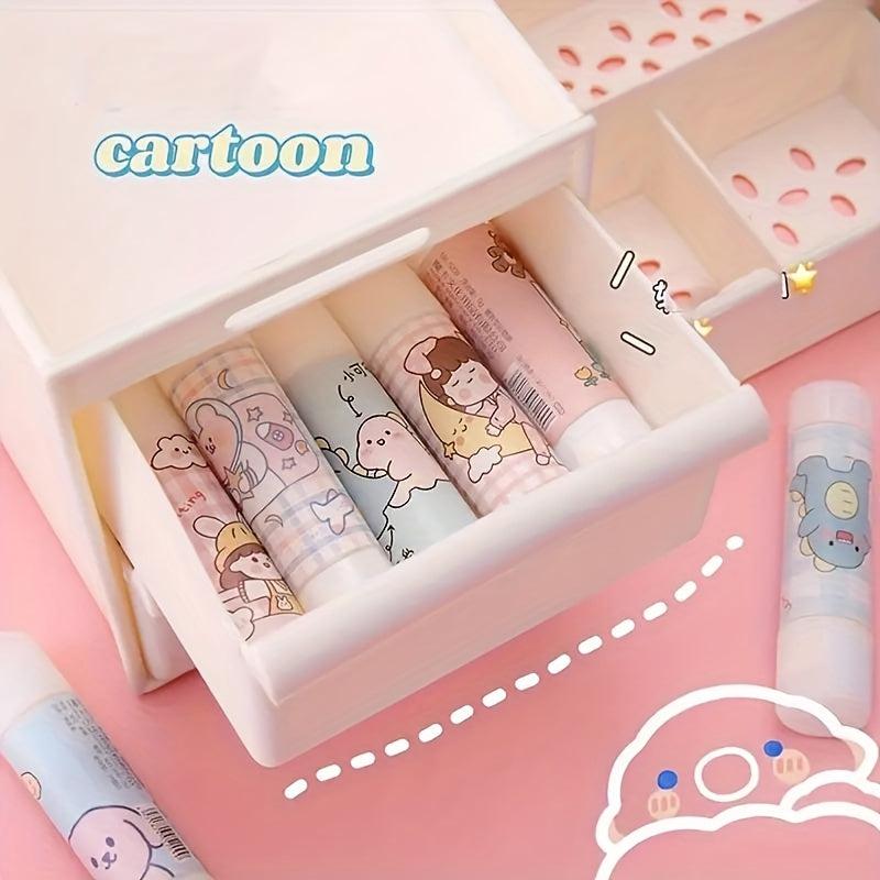 4pcs Random Office Solid Glue Stationery