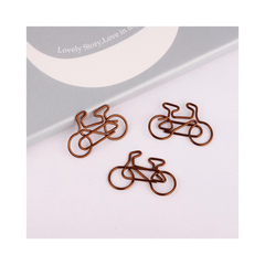 Vintage Bicycle Paper Clip Office Learning Stationery Supplies