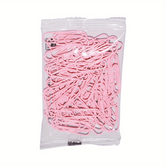 80pcs Colorful Iridescent Paper Clips - Sparkle Your Desk