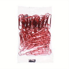 80pcs Colorful Iridescent Paper Clips - Sparkle Your Desk