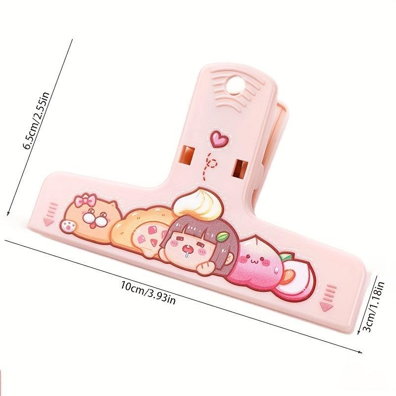 French Fries Hand Clip Bag Clip Book Stationery Tool Large Strong Office Clip