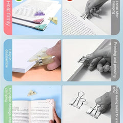 Corner Clip Triangle Folder Test Paper Storage Book Corner Anti-roll Artifact
