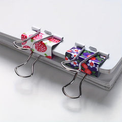 6 Pcs Mixed Sweet Small Fresh Long Tail Ticket Clip Art Retro Document Clip