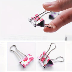 6 Pcs Mixed Sweet Small Fresh Long Tail Ticket Clip Art Retro Document Clip