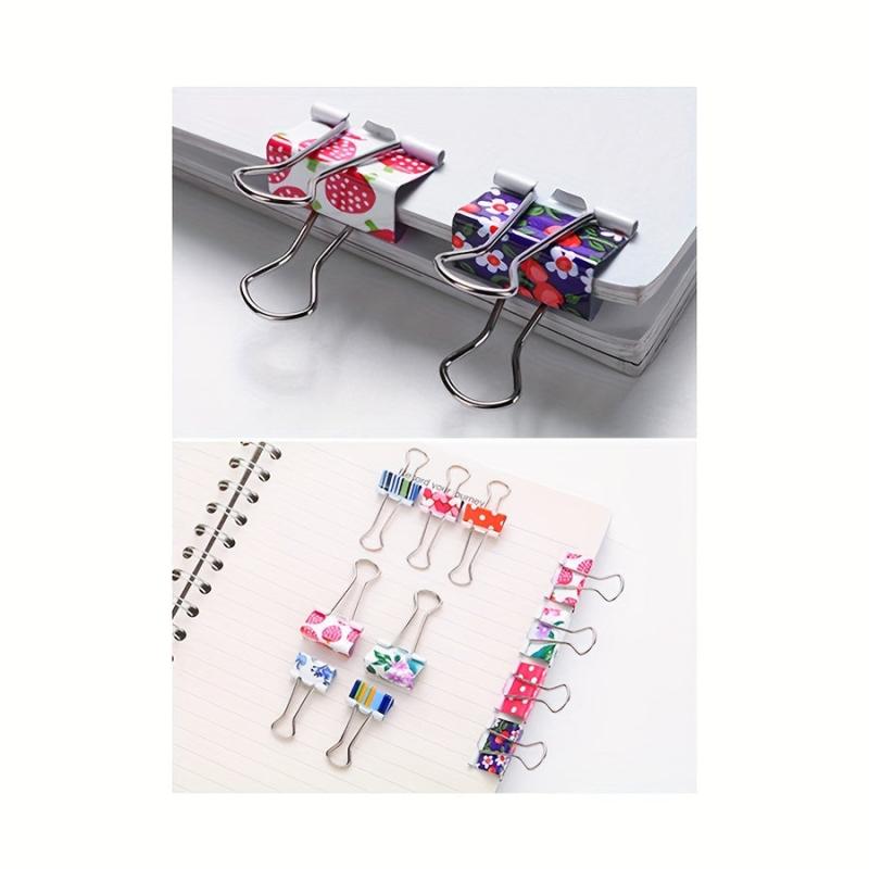 6 Pcs Mixed Sweet Small Fresh Long Tail Ticket Clip Art Retro Document Clip